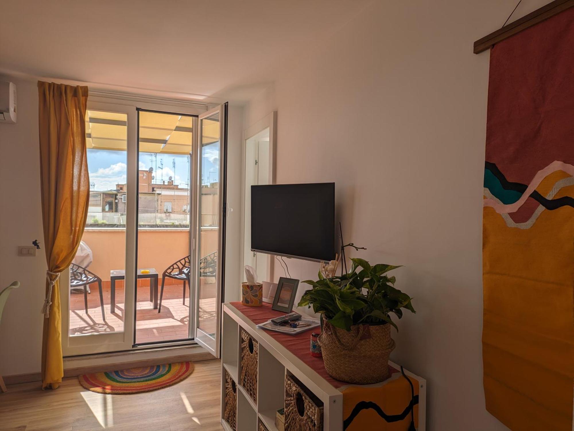 Casetta Sole, Superattico Con Terrazzo Vicino San Pietro, New Roma Dış mekan fotoğraf